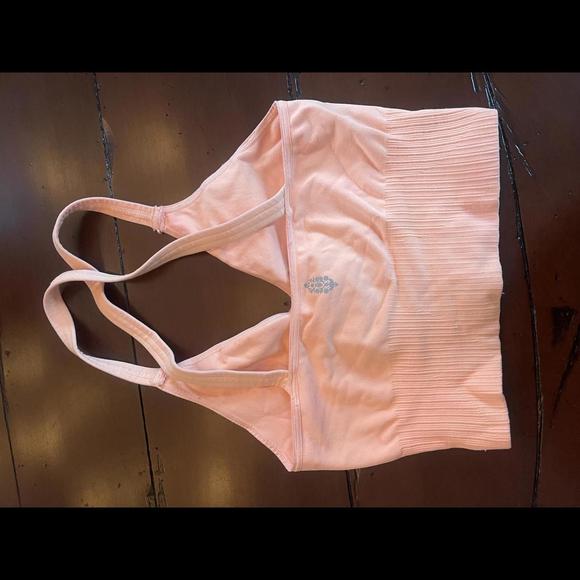 Peach free people movement good karma tank top XS - Picture 3 of 5